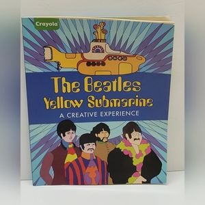 Crayola 2017 THE BEATLES YELLOW SUBMARINE A Creative Experience Activity Book. C